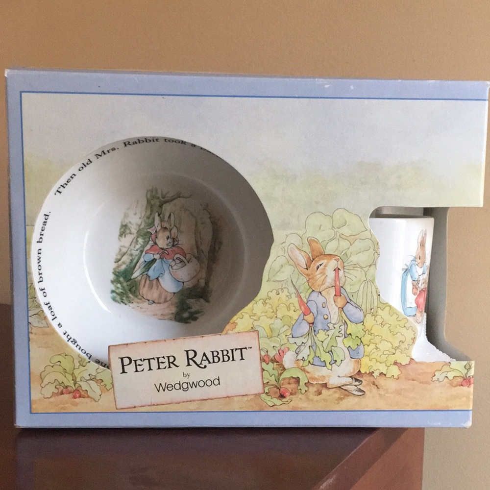 Peter Rabbit by Wedgewood - 3 Pc. Toddler Dinnwrware Set
